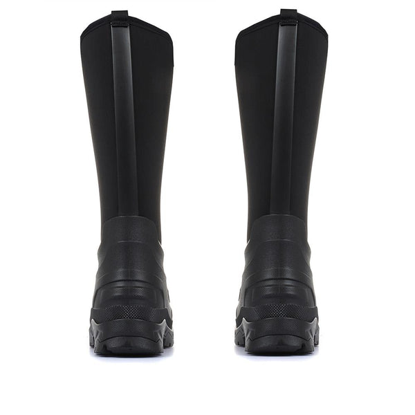 Pavers Wellington Boots - Black
