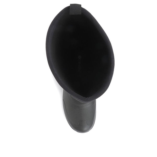 Pavers Wellington Boots - Black