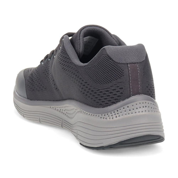 Pavers Wide Fit Breathable Trainers - Charcoal