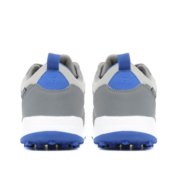 Pavers Wide Fit Lace-Up Golf Trainers - Grey
