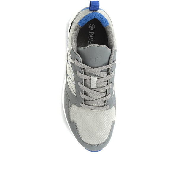 Pavers Wide Fit Lace-Up Golf Trainers - Grey