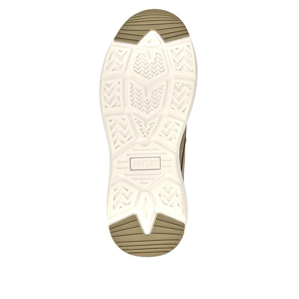 Pavers Wide Fit Laceless Slip-On Trainers - Beige