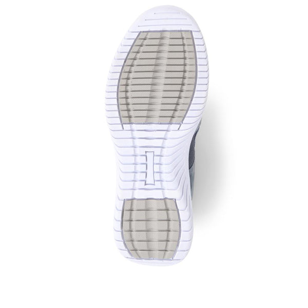 Pavers Wide-Fit Leather Adventure Sandals - Denim