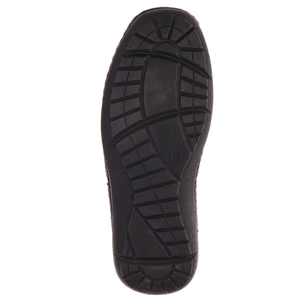 Pavers Wide Fit Leather Lace-Up Shoes - Bordeaux