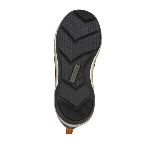 Pavers Wide-Fit Leather Slip-On Shoes - Navy