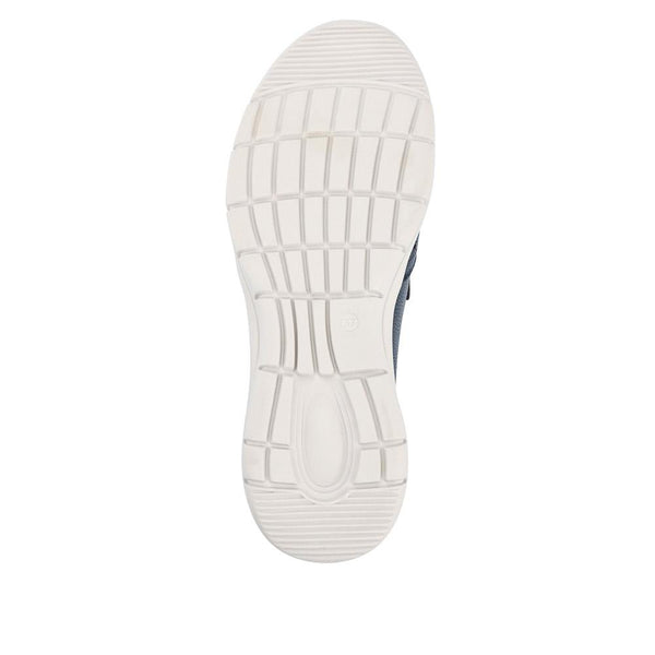 Pavers Wide Fit Leather Slip-On Shoes - Navy