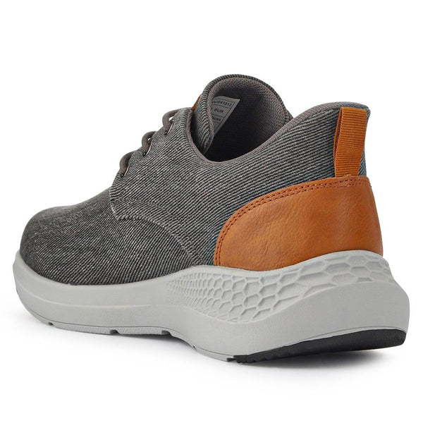 Pavers Wide Fit Lightweight Slip-On Trainers - Grey