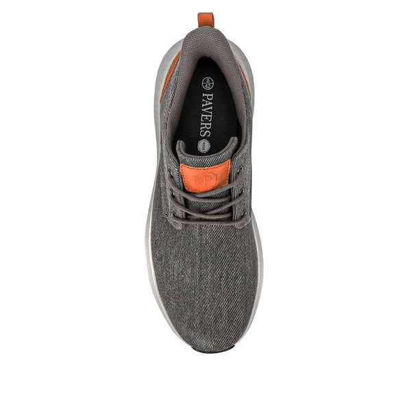 Pavers Wide Fit Lightweight Slip-On Trainers - Grey