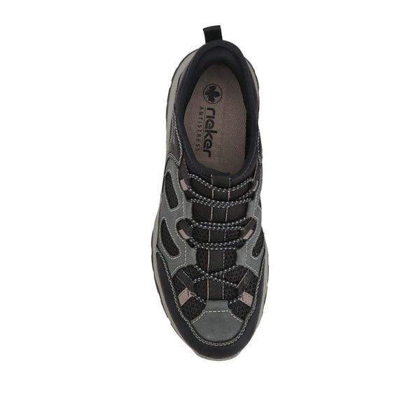 Pavers Wide-Fit Sports Trainers - Black Multi