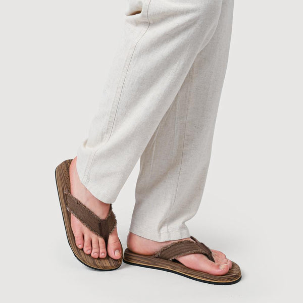 Pavers Wide-Fit Tantric Fritz Sandals - Brown