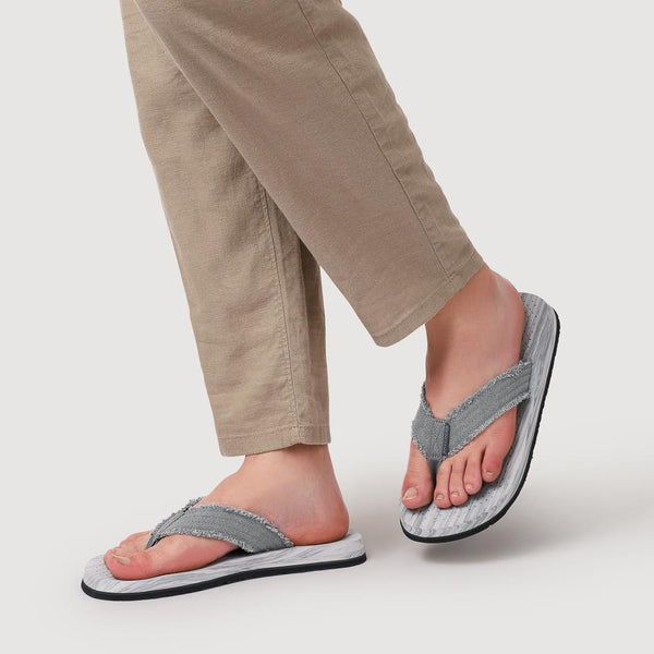 Pavers Wide-Fit Tantric Fritz Sandals - Grey