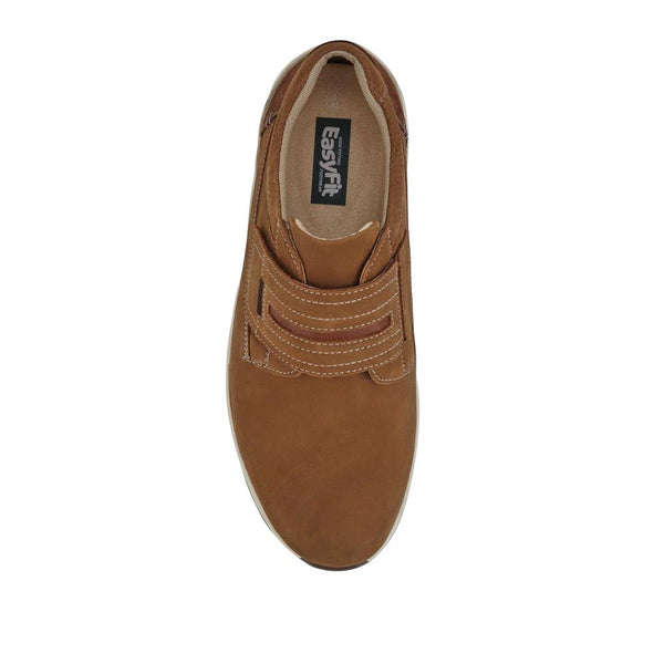 Pavers Wide-Fitting Casual Shoes - Mocha