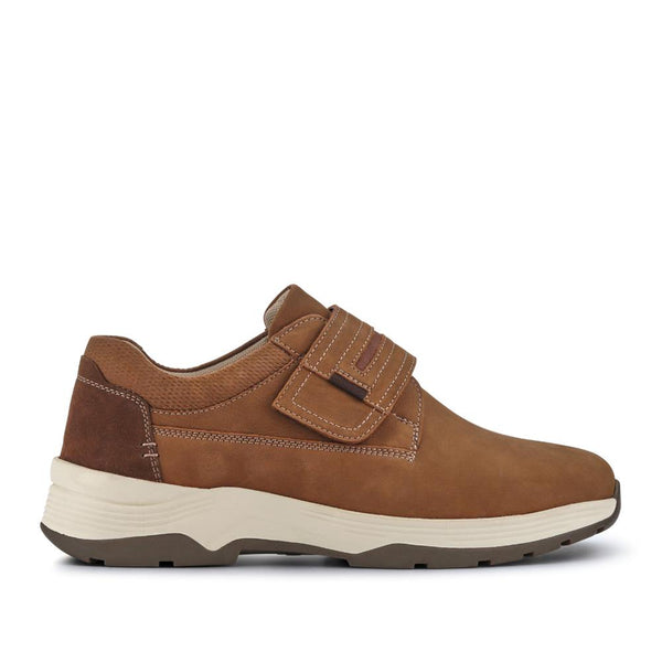 pavers Wide-Fitting Casual Shoes - Mocha