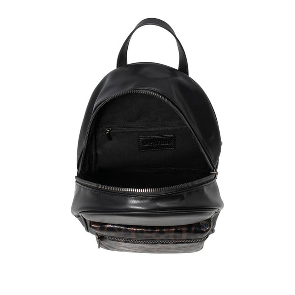 Pavers Zip-Close Backpack - Brown Leopard