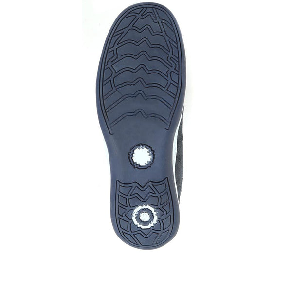 Pavers Zip Fastening Trainers - Blue