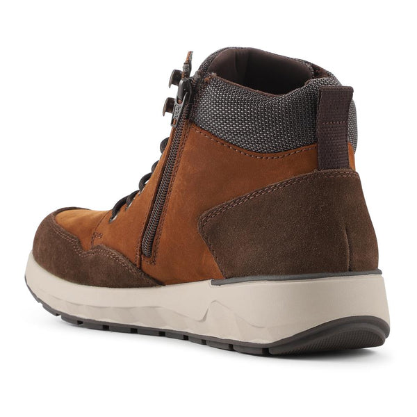 Pavers Rieker Extra Wide Cushioned Walking Boots - Brown