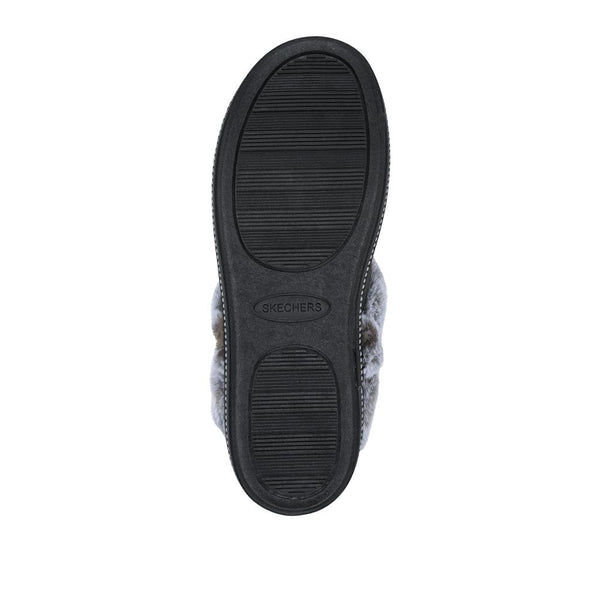 Pavers Skechers Cosy Campfire - Girls Night In Slippers - Black