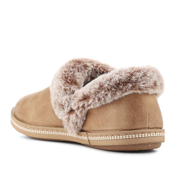 Pavers Skechers Cosy Campfire - Girls Night In Slippers - Chestnut