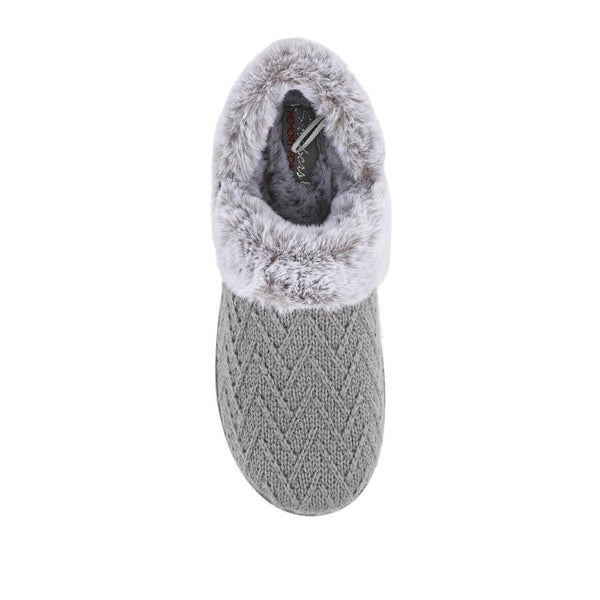 Pavers Skechers Cosy Campfire - Girls Night In Slippers - Grey
