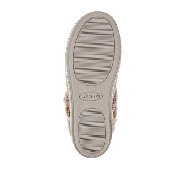 Pavers Skechers Cosy Campfire - Girls Night In Slippers - Taupe