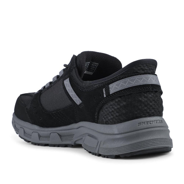 Pavers Skechers Extra-Wide Memory Foam Slip-In Trainers - Black-Grey