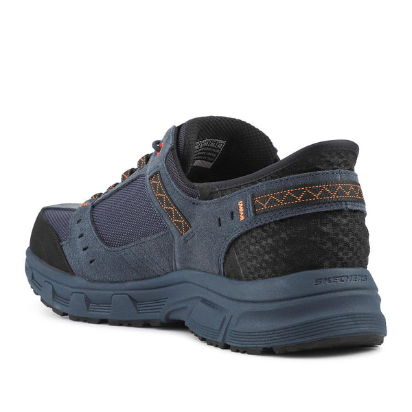 Pavers Skechers Extra-Wide Memory Foam Slip-In Trainers - Navy