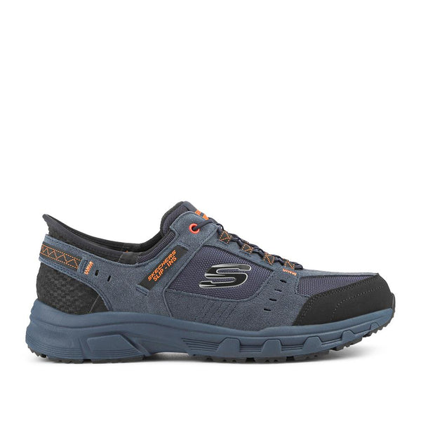 pavers Skechers Extra-Wide Memory Foam Slip-In Trainers - Navy