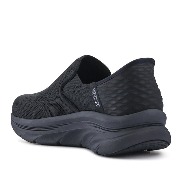 Pavers Skechers Extra Wide Slip-Ins D'Lux Walker 2.0 - Black-Black