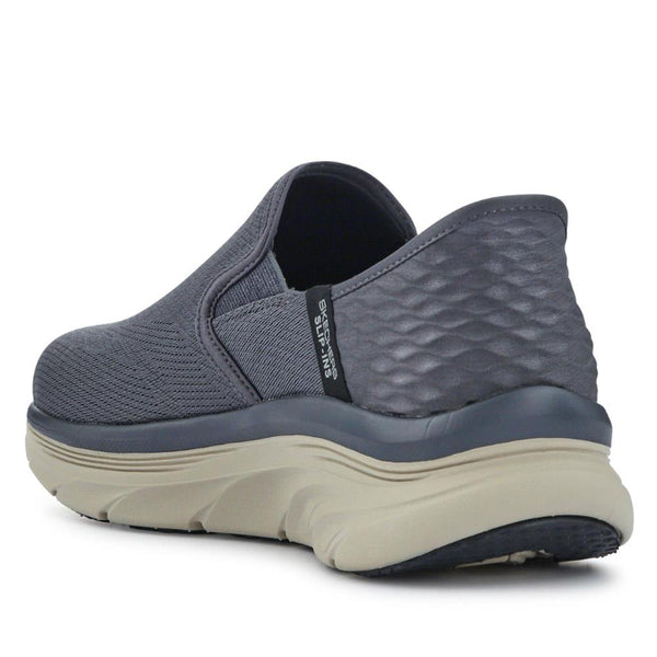 Pavers Skechers Extra Wide Slip-Ins D'Lux Walker 2.0 - Charcoal