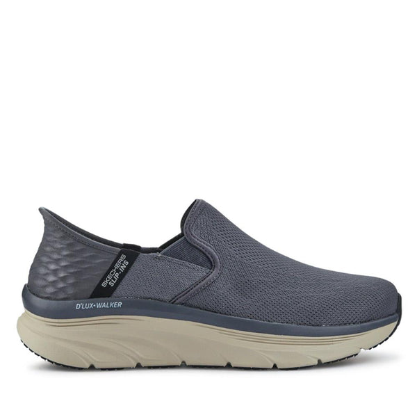 pavers Skechers Extra Wide Slip-Ins D'Lux Walker 2.0 - Charcoal