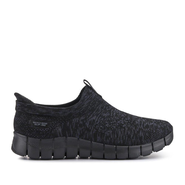 pavers Skechers FLEX STEP Wide Fit Slip-In Trainers - Black