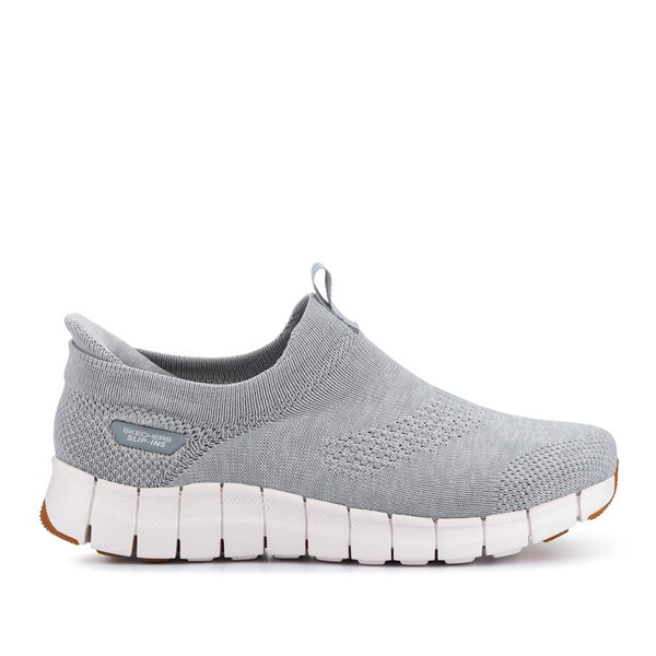 pavers Skechers FLEX STEP Wide Fit Slip-In Trainers - Grey