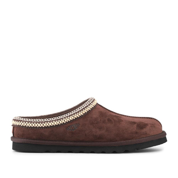 pavers Skechers Relaxed Fit Renten Mule Slippers - Chocolate