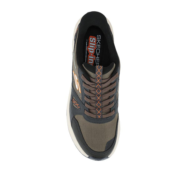 Pavers Skechers Ridge Oak Water Repellent Trainers - Olive