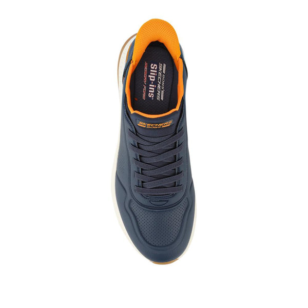 Pavers Skechers Slip-ins: BOBS Sport Squad Trainers - Navy