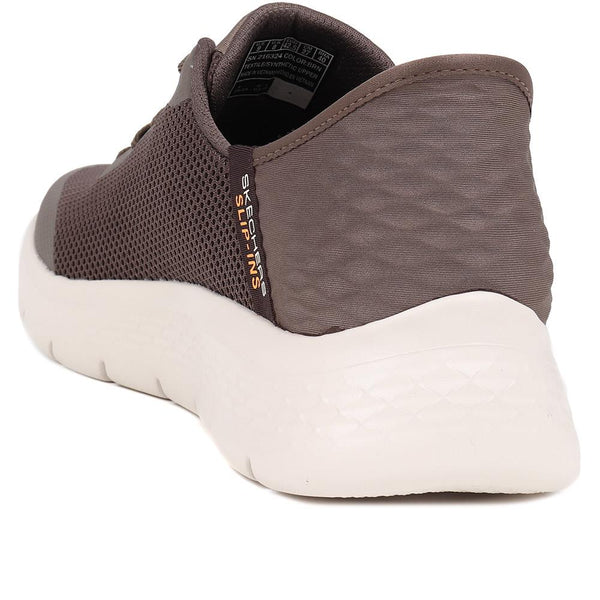 Pavers Skechers Slip-ins: GO WALK Flex - Hands Up - Brown