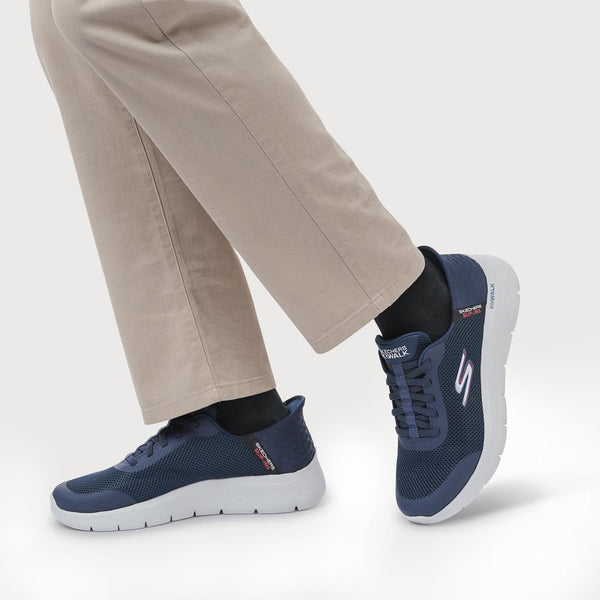 Pavers Skechers Slip-ins: GO WALK Flex - Hands Up - Navy