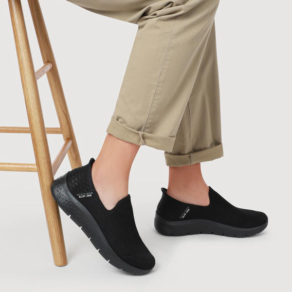 Pavers Skechers Slip-ins: GO WALK Flex - No Hands - Black