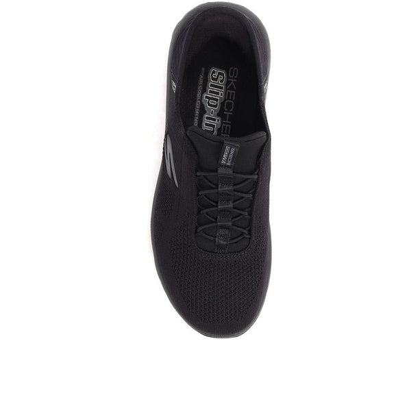 Pavers Skechers Slip-ins: GO WALK Travel - Milan - Black