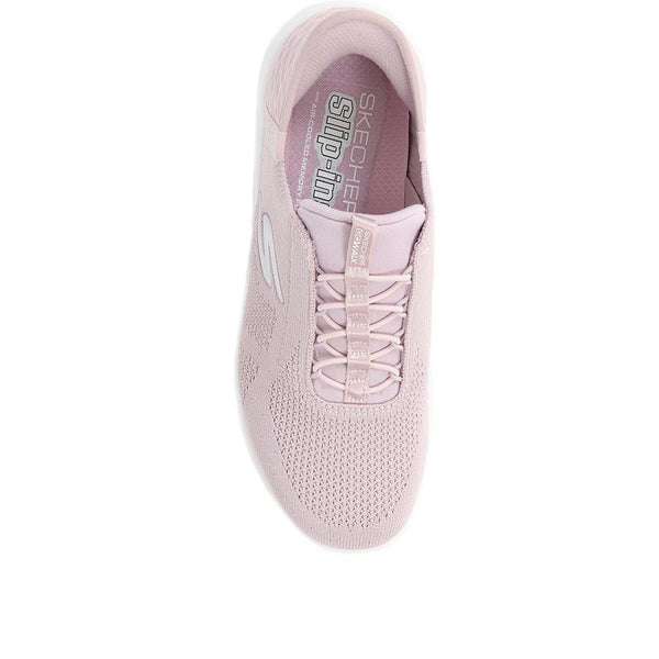 Pavers Skechers Slip-ins: GO WALK Travel - Milan - Mauve