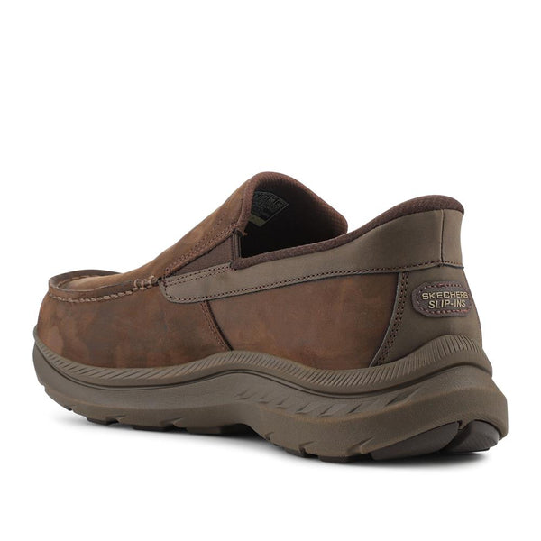 Pavers Skechers Slip-ins Relaxed Fit: Pollard - Osgood - Chocolate
