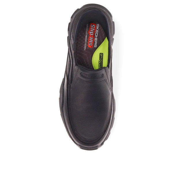 Pavers Skechers Slip-ins RF: Respected - Elgin Trainers - Black