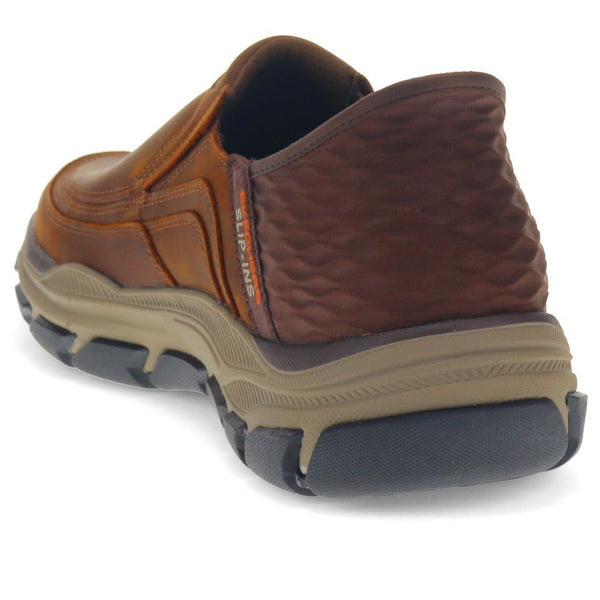 Pavers Skechers Slip-ins RF: Respected - Elgin Trainers - Brown