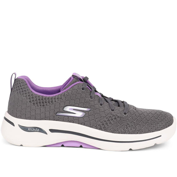 pavers Skechers Wide Fit GO WALK Arch Fit - Unify - Charcoal