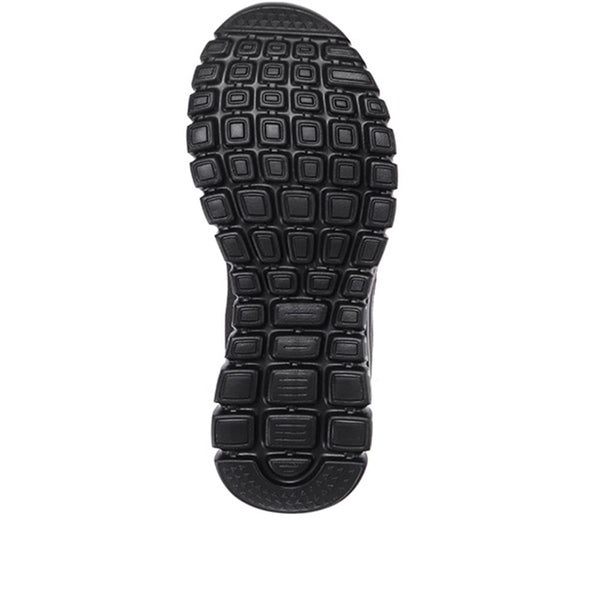 Pavers Skechers Wide Fit Graceful Get Connected Trainers - Black