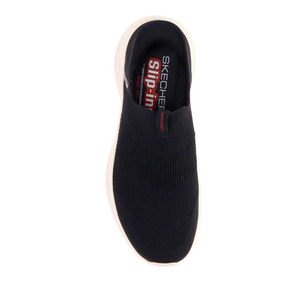 Pavers Skechers Wide Fit Slip-ins: Ultra Flex Trainers - Black-White