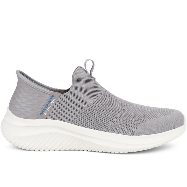 pavers Skechers Wide Fit Slip-ins: Ultra Flex Trainers - Grey