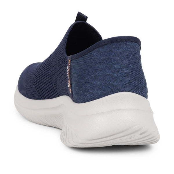 Pavers Skechers Wide Fit Slip-ins: Ultra Flex Trainers - Navy