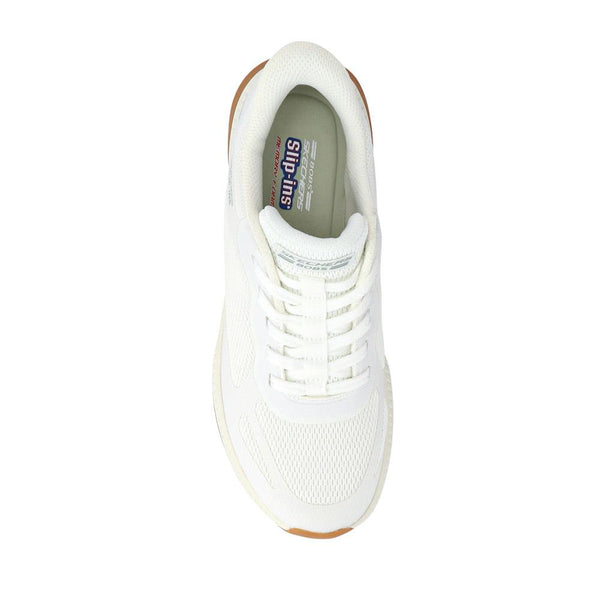 Pavers Slip-ins: BOBS Squad 4 - Staple Look Trainers - White