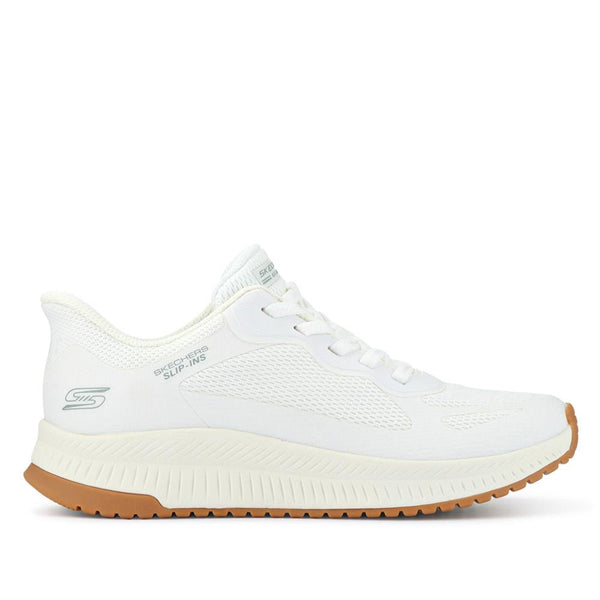 pavers Slip-ins: BOBS Squad 4 - Staple Look Trainers - White